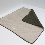 Esmelula Play Mat in Oyster and Moss